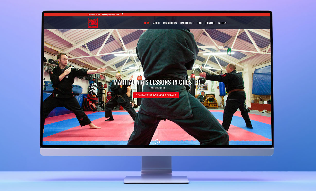 Horin Dojo Website Chester for Karate Class